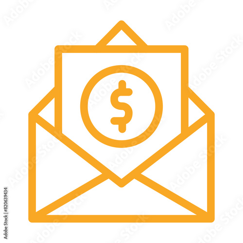 Dollar Vector Icon Design Illustration