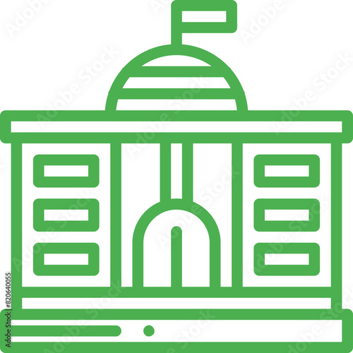 Government Vector Icon Design Illustration