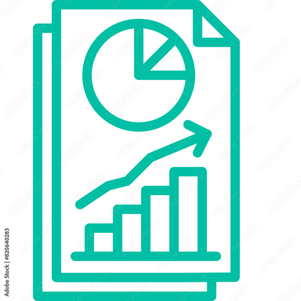 Finance Chart Vector Icon Design Illustration Finance Chart Vector Icon Design Illustration