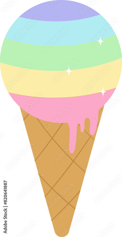 ice cream cone pride month ice cream cone pride month