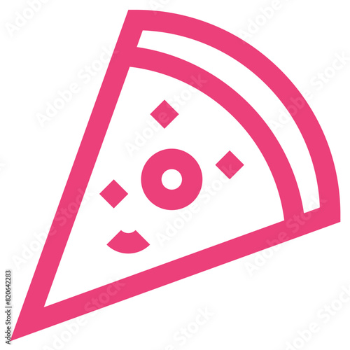Pizza Vector Icon Design Illustration
