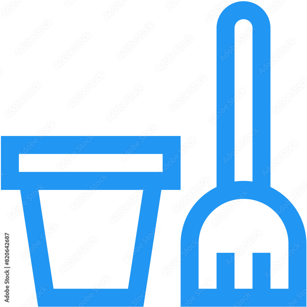 Mop Vector Icon Design Illustration Mop Vector Icon Design Illustration