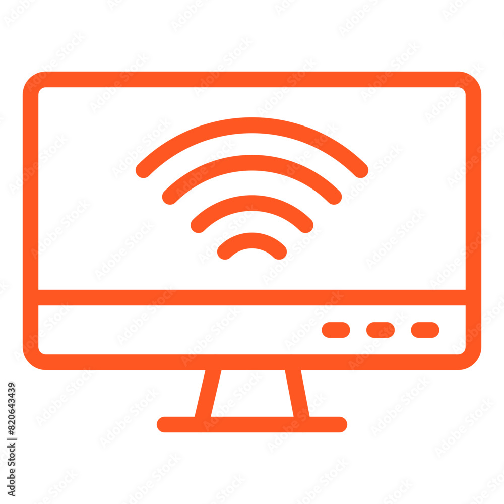 LCD Vector Icon Design Illustration LCD Vector Icon Design Illustration