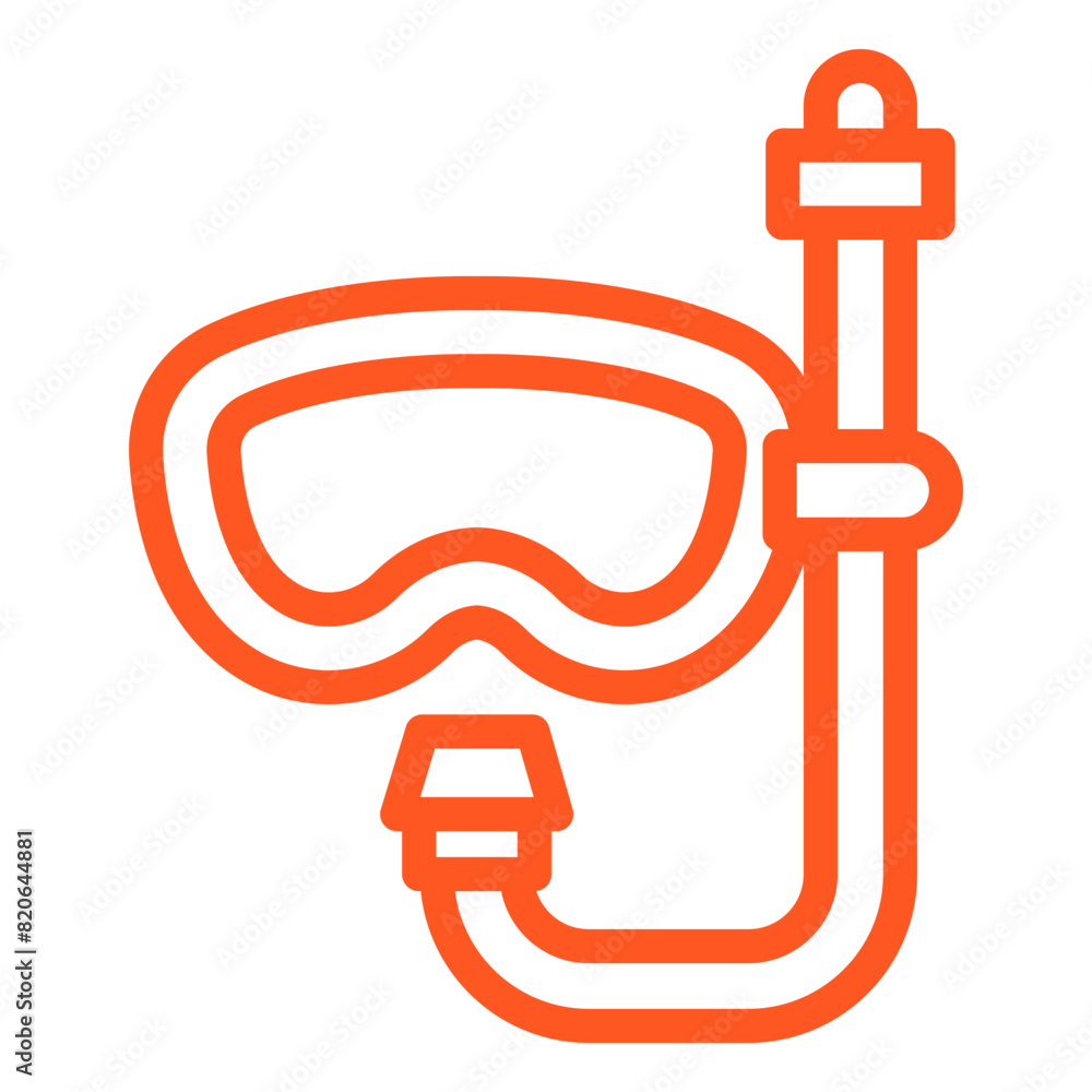 Scuba diving Vector Icon Design Illustration Scuba diving Vector Icon Design Illustration