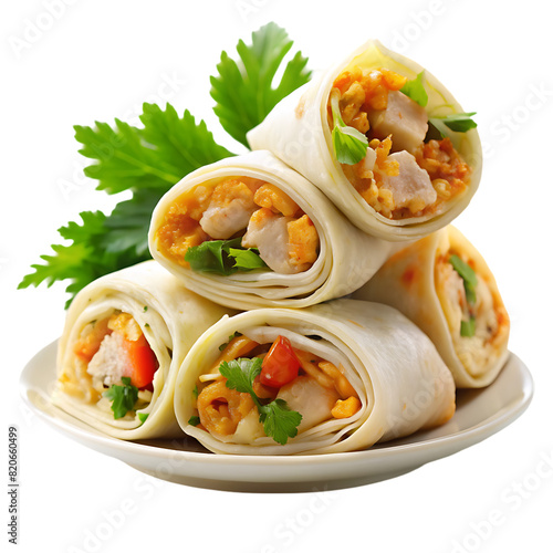 popiah transparent background photo