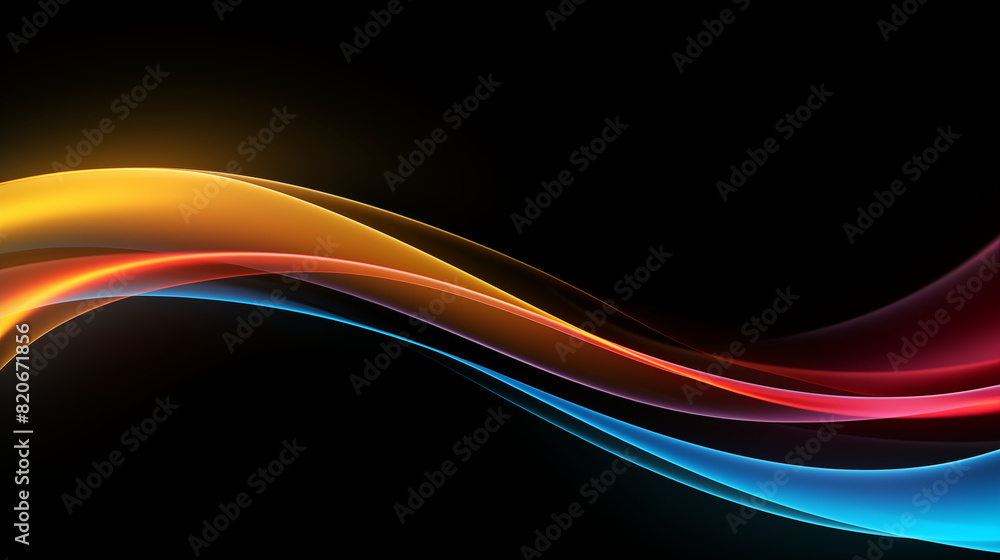 Liquid Light: An Abstract Canvas Bathed in Rainbow Hues Liquid Light: An Abstract Canvas Bathed in Rainbow Hues