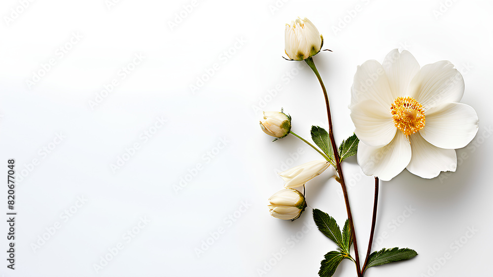 Fototapeta premium Beautiful flowers bring back memories.