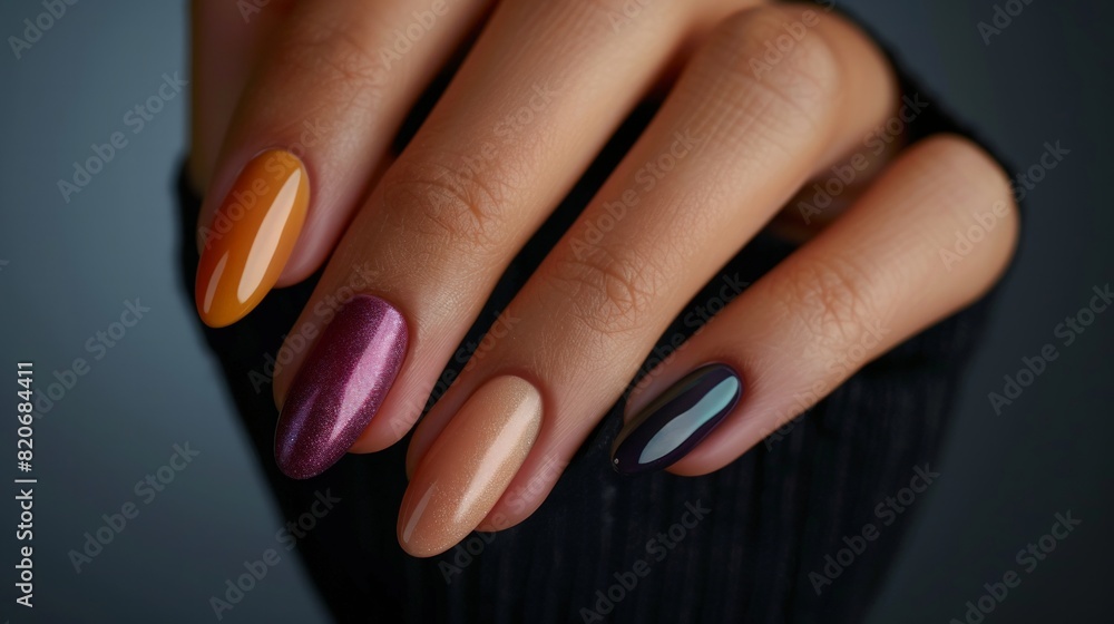 A captivating image of a model with perfectly manicured nails, showcasing the latest nail trends and colors. A captivating image of a model with perfectly manicured nails, showcasing the latest nail trends and colors.