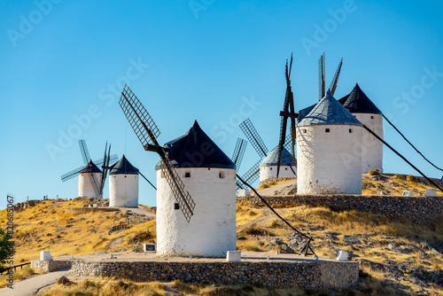 La Mancha windmill in Consuegra, Spain	
