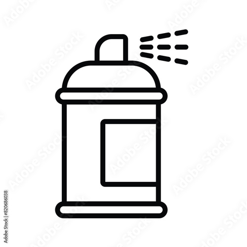 spray paint icon vector design template simple and clean