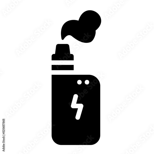 vape glyph icon