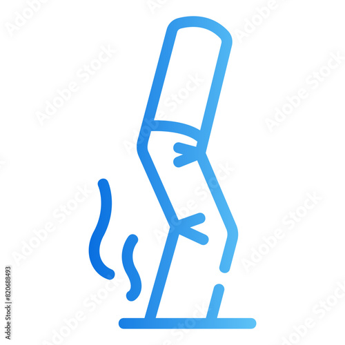 cigarette gradient icon