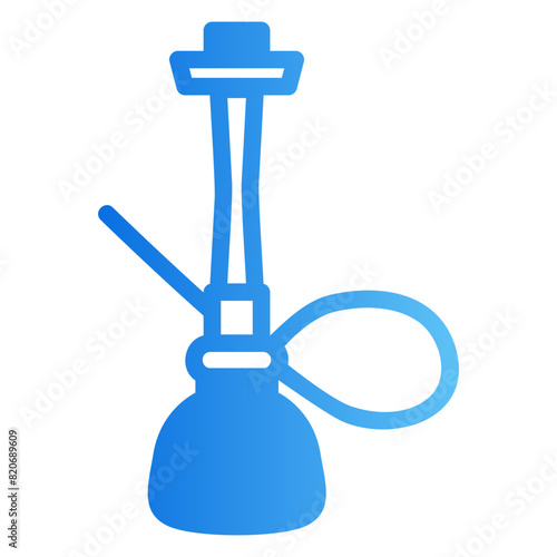 hookah gradient icon