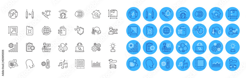 Canister oil, Cogwheel and Car charge line icons pack. Exhibitors, Electricity, Thermometer web icon. Stress, Cough, Internet pictogram. Coronavirus statistics, Vaccine announcement. Vector Canister oil, Cogwheel and Car charge line icons pack. Exhibitors, Electricity, Thermometer web icon. Stress, Cough, Internet pictogram. Coronavirus statistics, Vaccine announcement. Vector