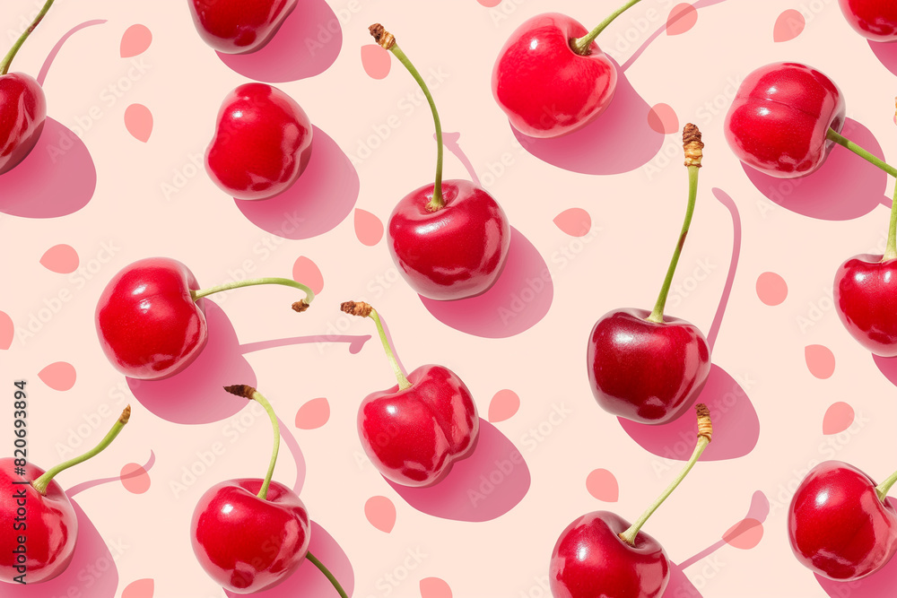 Fresh cherry background. Fresh cherry background.