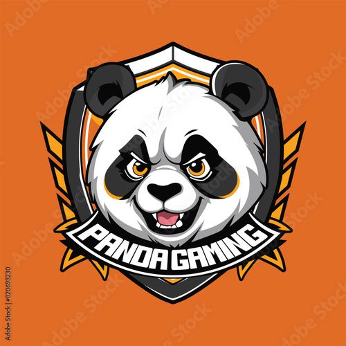 Panda Gaming Logo for Mobile esport 