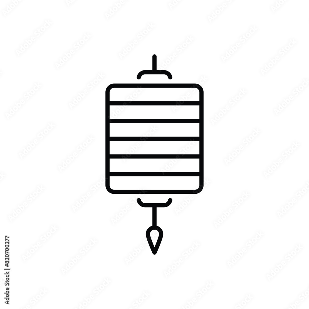 Lantern vector icon Lantern vector icon