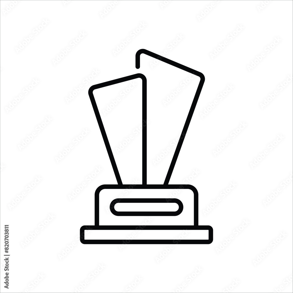Trophy vector icon Trophy vector icon