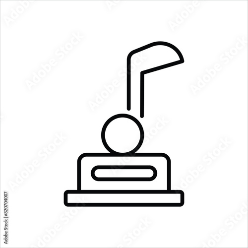 Trophy vector icon