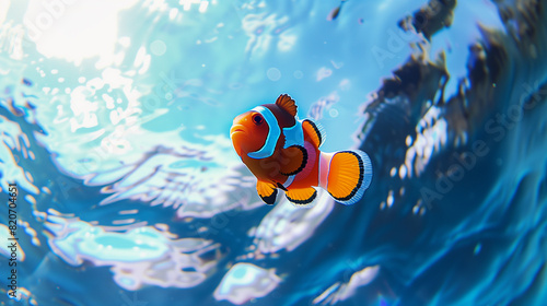 Clownfish fish underwater