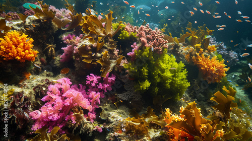 Underwater corals