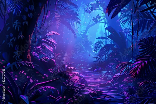 Jungle Dreamscape Background