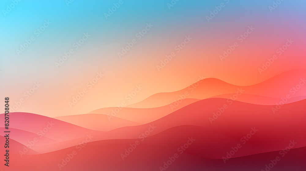 Fototapeta premium Fluid Color Gradient Wave Background