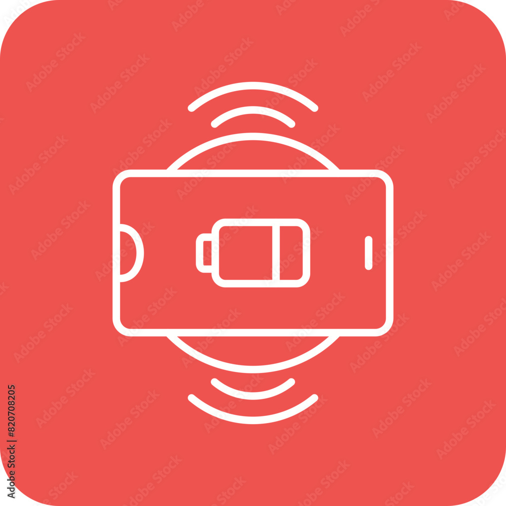 Obraz premium Wireless Charger Icon