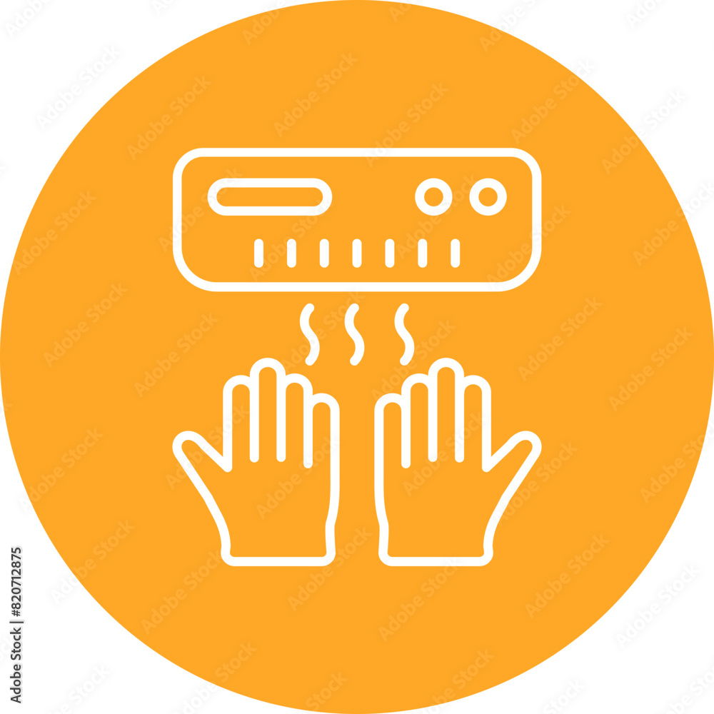 Hand Dryer Icon