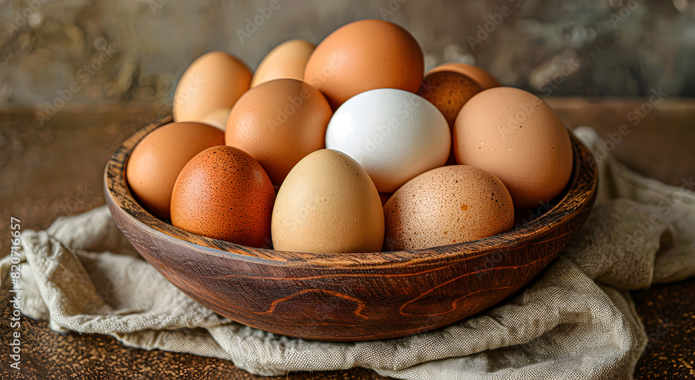 eggs in a bowl eggs in a bowl
