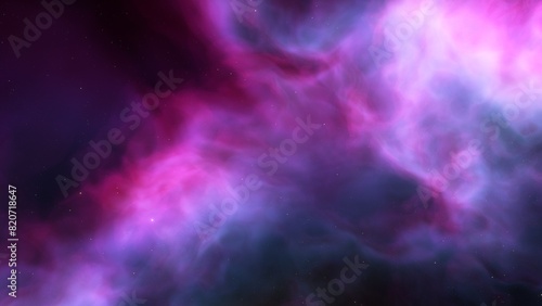 nebula gas cloud in deep outer space  © ANDREI