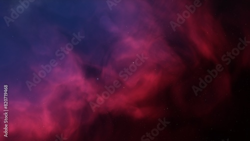 nebula gas cloud in deep outer space 