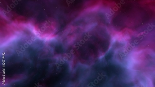 nebula gas cloud in deep outer space 