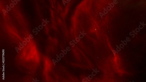 Space background. Nice clean colorful nebula with star field. 3D rendering 