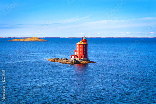 Kjeungskjær Lighthouse in Norway photo