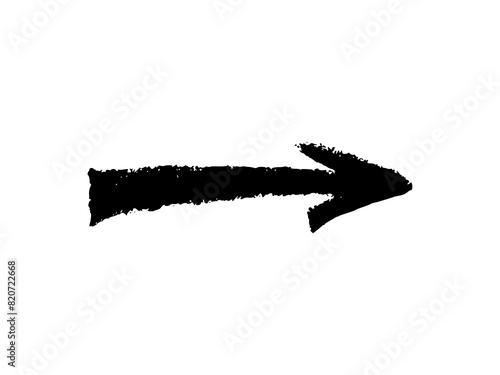 Marked arrow isolated on background. Arrow marker isolated png transparent. arrow mark hand drawn. 
Arrows icon. Arrow drawn with black marker on white background