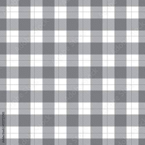 Cute grey color fashion seamless pattern of style. Scottish tartan vichy plaid graphic texture for dress, skirt, scarf, throw, jacket, fashion fabric print.