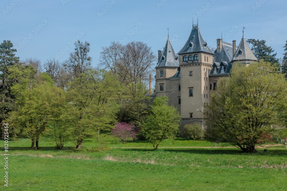 Naklejka premium Zamek w Polsce