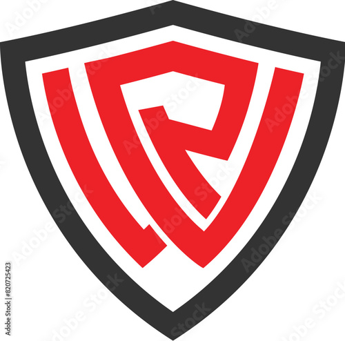 WR with Shield Logo Design Template Free Download WR with Shield Logo Design Template - GFXLoad