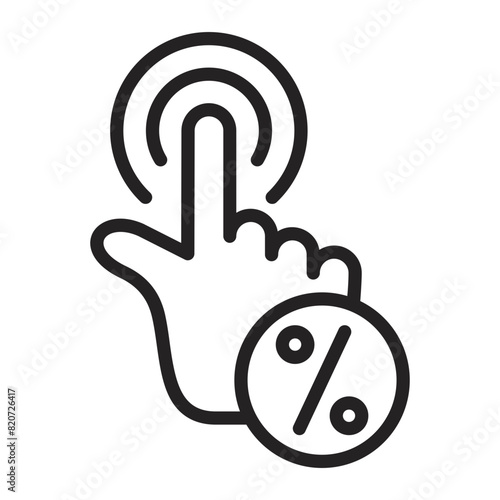 Click Through Rate Icon