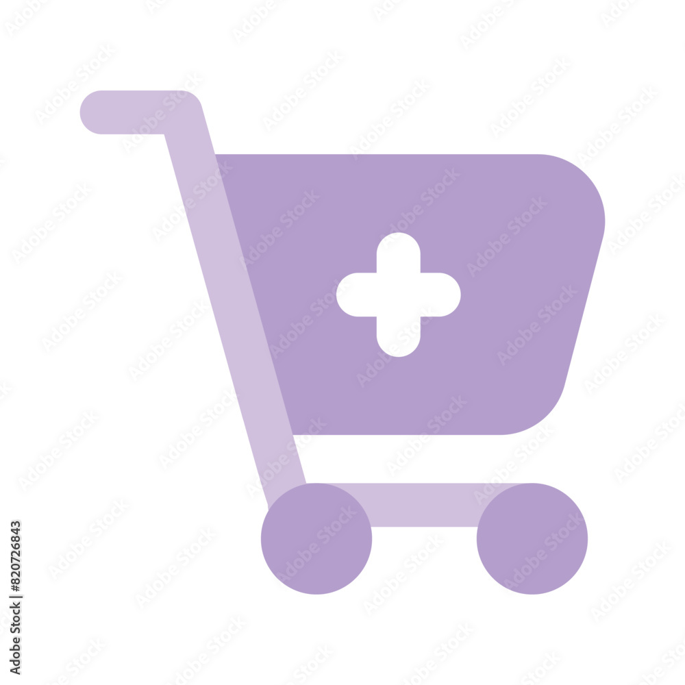 Get this amazing icon of medicine cart, pharmacy shopping vector Get this amazing icon of medicine cart, pharmacy shopping vector