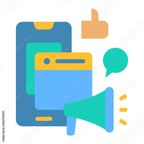 Social Media Ads Icon