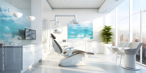 Dental office dentistry and dental care indoor view