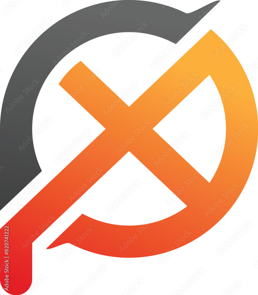 Obraz premium PX logo design Template Vector