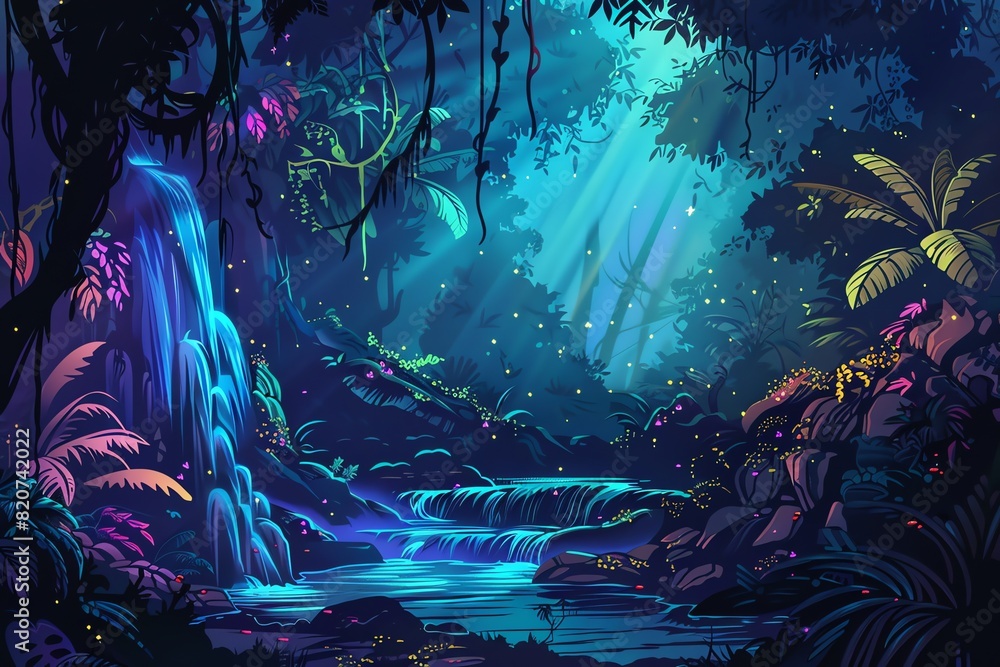 fairy painting jungle background fairy painting jungle background