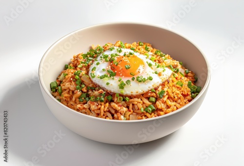 indonesian food Fried rice with fried egg on top