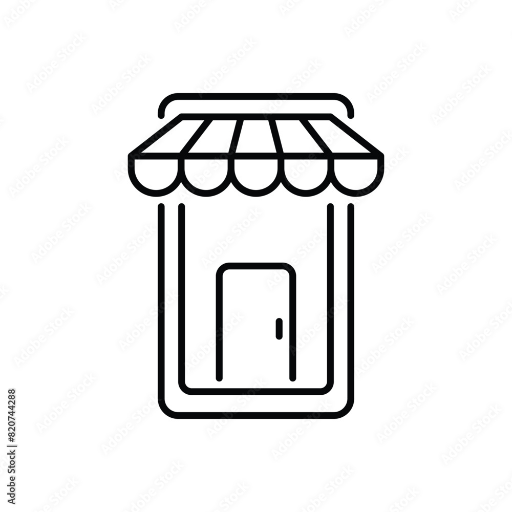 Online Store vector icon Online Store vector icon