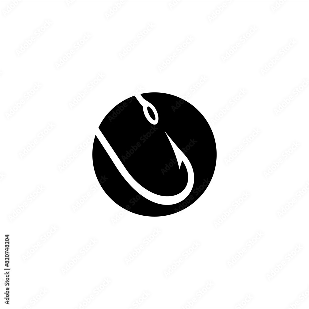 hook logo design with circular emblem, fishing, angler logo, sport, fishing adventurer, silhouette, vintage, biground hook logo design with circular emblem, fishing, angler logo, sport, fishing adventurer, silhouette, vintage, biground
