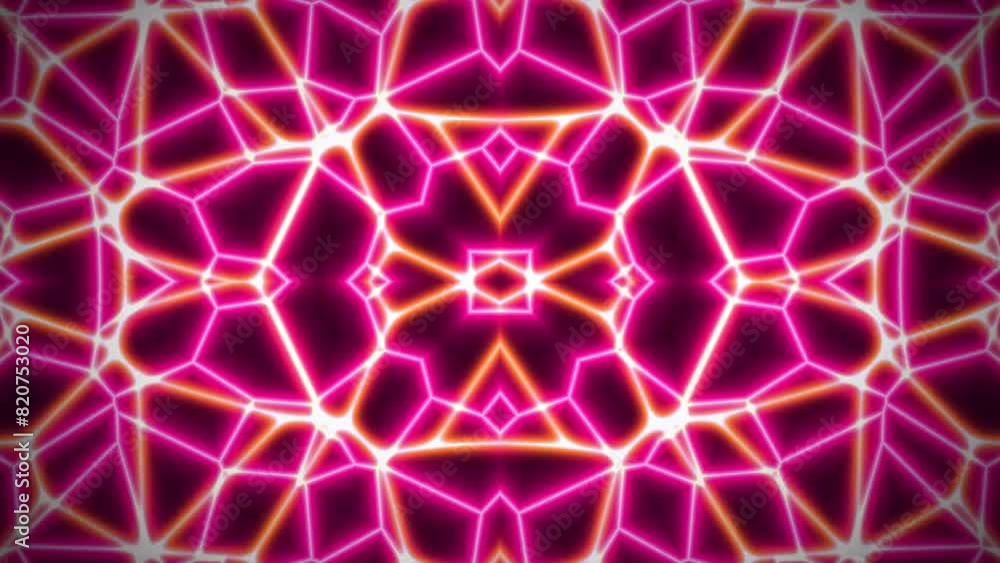 glowing kaleidoscope vj abstract line geometric background glowing kaleidoscope vj abstract line geometric background