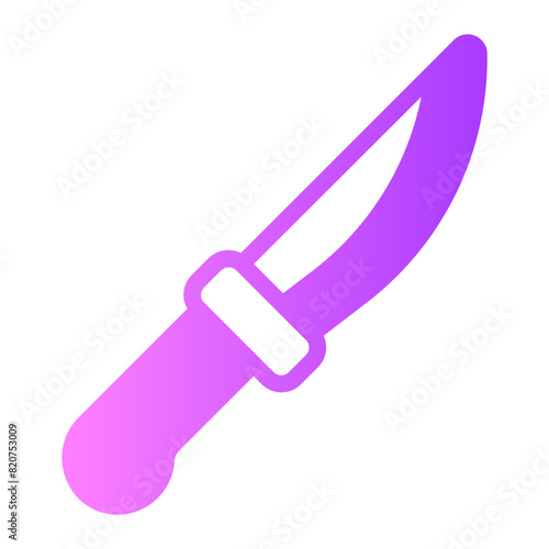 knife gradient icon